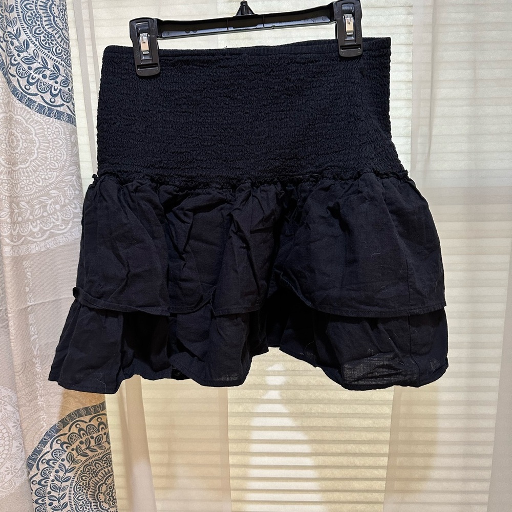 SHEIN Dark Textured Skirt